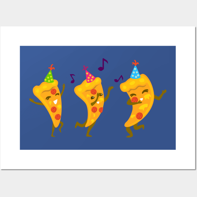 Pizza Party Wall Art by holidaystore